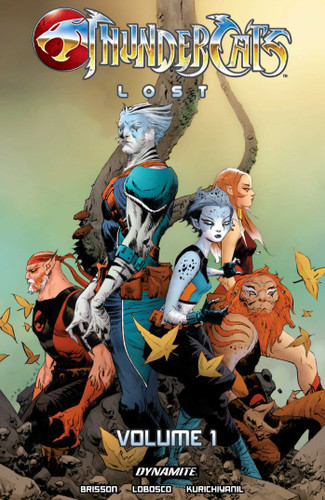 ThunderCats Vol. 1: Lost book cover by Ed Brisson