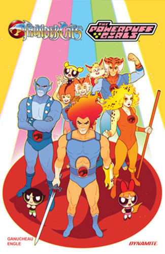Thundercats / The Powerpuff Girls book cover by Paulina Ganucheau
