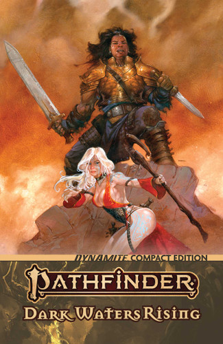 Pathfinder: Dark Waters Rising Compact Edition TPB book cover by Jim Zub