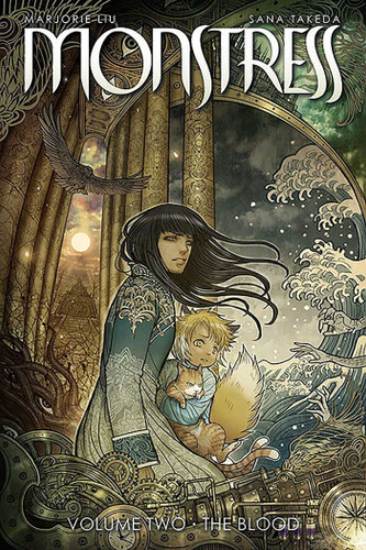 Monstress Volume 2: The Blood (Monstress) book cover by Marjorie Liu
