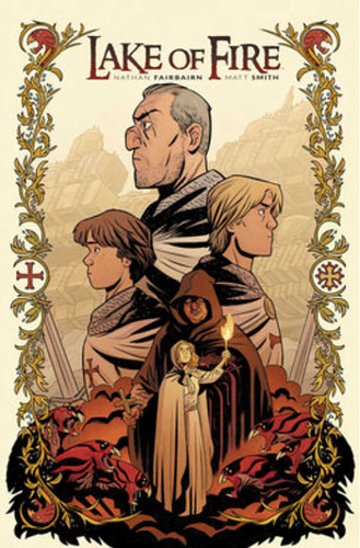 Lake of Fire book cover by Nathan Fairbairn