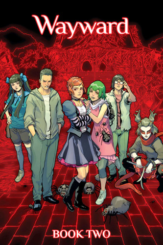 Wayward Deluxe Book 2 book cover by Jim Zub