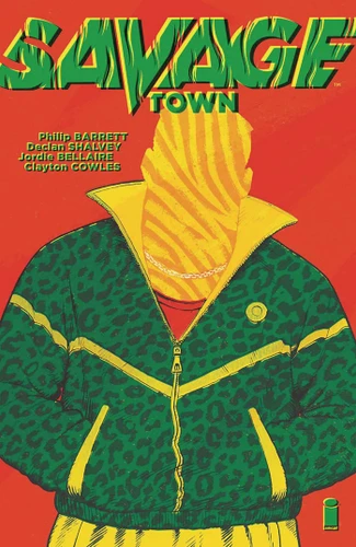 Savage Town book cover by Declan Shalvey, Philip Barrett