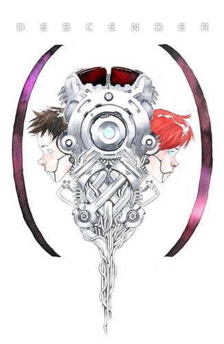 Descender: The Deluxe Edition Volume 1 (Descender) book cover by Jeff Lemire