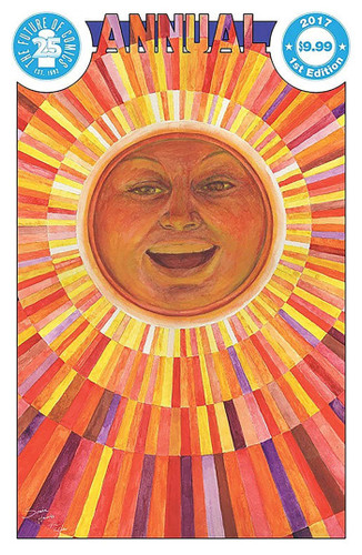 Annual book cover by Joe Casey