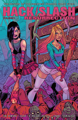Hack/Slash: Resurrection Volume 1 book cover by Tini Howard
