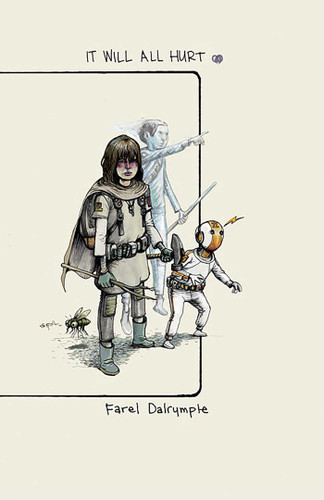 It Will All Hurt book cover by Farel Dalrymple