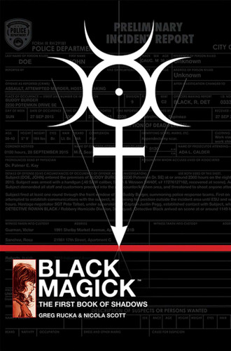 Black Magick: The First Book of Shadows (Black Magick) book cover by Greg Rucka