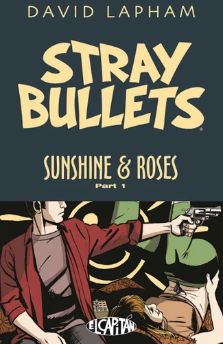 Stray Bullets: Sunshine & Roses Volume 1 book cover by David Lapham