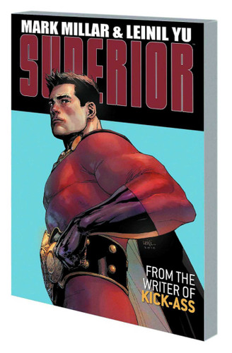 Superior book cover by Mark Millar