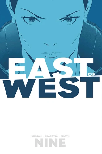 East of West Volume 9 (East of West) book cover by Jonathan Hickman