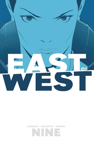 East of West Volume 9 (East of West) book cover by Jonathan Hickman