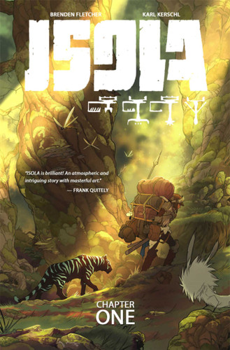 Isola Volume 1 book cover by Brenden Fletcher, Karl Kerschl