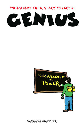 Memoirs of A Very Stable Genius book cover by Shannon Wheeler
