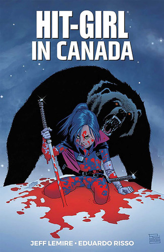 Hit-Girl Volume 2 book cover by Jeff Lemire