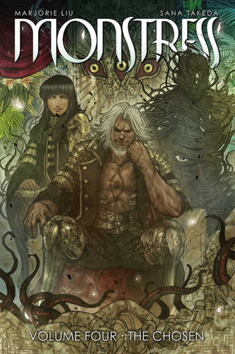 Monstress Volume 4 (Monstress) book cover by Marjorie Liu