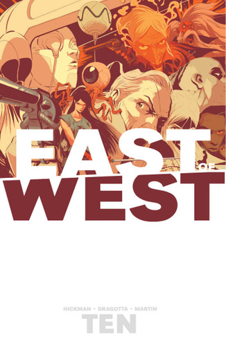 East of West Volume 10 (East of West) book cover by Jonathan Hickman