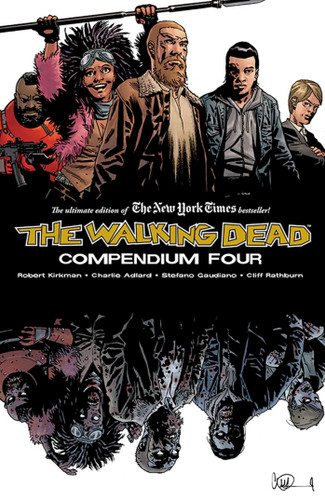 Walking Dead Compendium Volume 4 book cover by Robert Kirkman