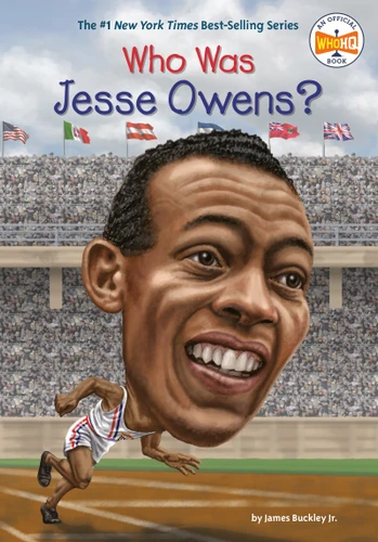 Who Was Jesse Owens? (Who Was?) book cover by James Buckley, Jr., Who HQ