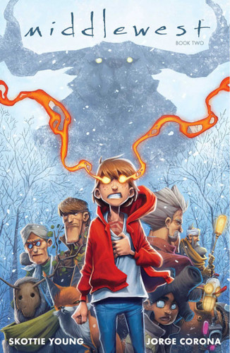 Middlewest Book Two book cover by Skottie Young
