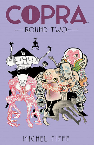 Copra Round Two book cover by Michel Fiffe
