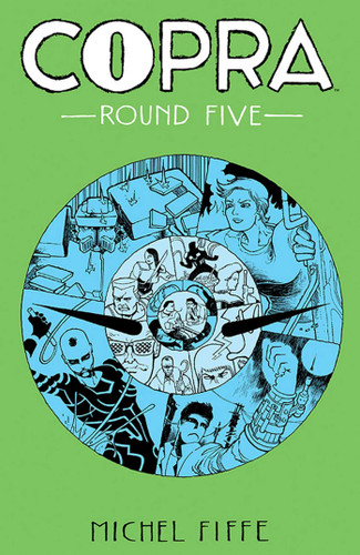 Copra Round Five book cover by Michel Fiffe