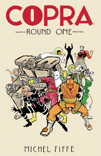 Copra Round One book cover by Michel Fiffe