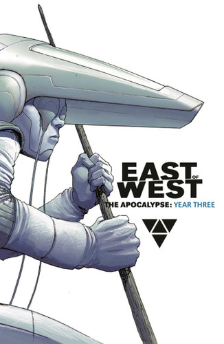 East of West: The Apocalypse Year Three (East of West) book cover by Jonathan Hickman