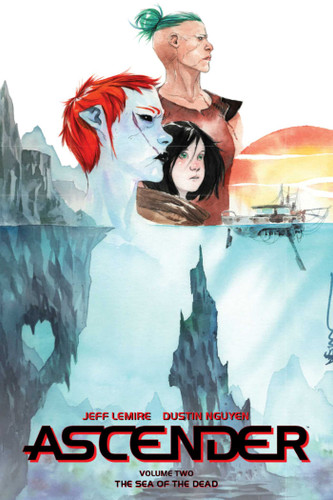Ascender Volume 2: The Dead Sea (Ascender) book cover by Jeff Lemire