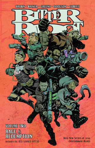 Bitter Root Volume 2: Rage & Redemption book cover by David  F. Walker, Chuck Brown