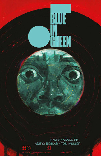Blue In Green book cover by Ram V