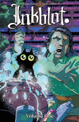 Inkblot Volume 1 book cover by Emma Kubert, Rusty Gladd