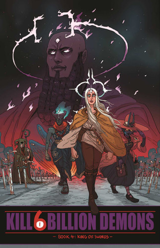 Kill 6 Billion Demons Book 4 book cover by Tom Parkinson-Morgan