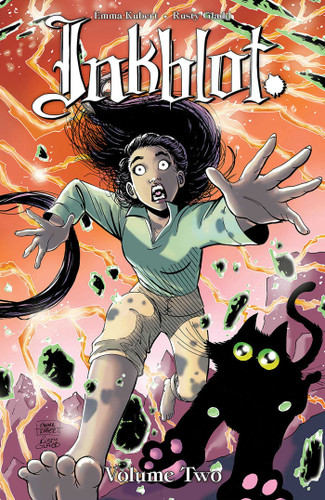 Inkblot Volume 2 book cover by Emma Kubert, Rusty Gladd