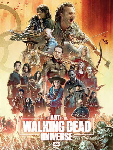 The Art of AMC's The Walking Dead Universe (The Walking Dead) book cover by Matthew  K. Manning