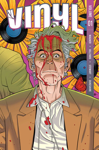Vinyl book cover by Doug Wagner