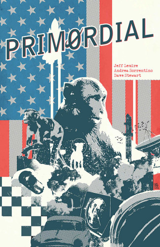 Primordial book cover by Jeff Lemire