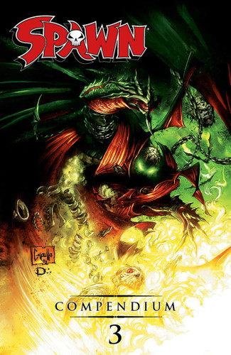 Spawn Compendium Color Edition Volume 3 book cover by Todd McFarlane, Brian Holguin