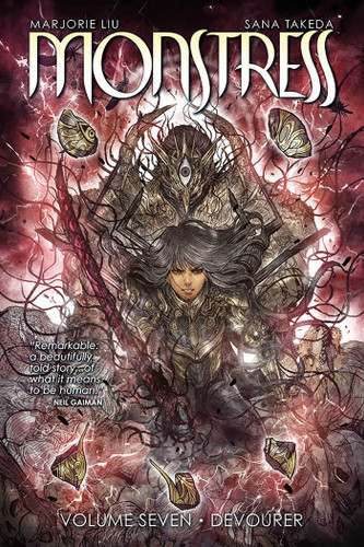 Monstress Volume 7: Devourer (Monstress) book cover by Marjorie Liu