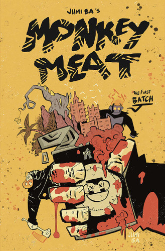Monkey Meat: The First Batch book cover by Juni Ba