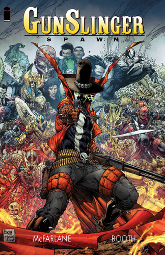 Gunslinger Spawn Volume 1 (Gunslinger Spawn) book cover by Todd McFarlane