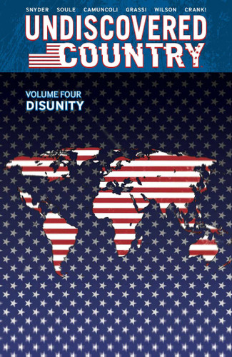 Undiscovered Country Volume 4: Disunity book cover by Charles Soule, Scott Snyder