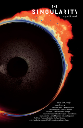 The Singularity book cover by Mat Groom, Bear McCreary