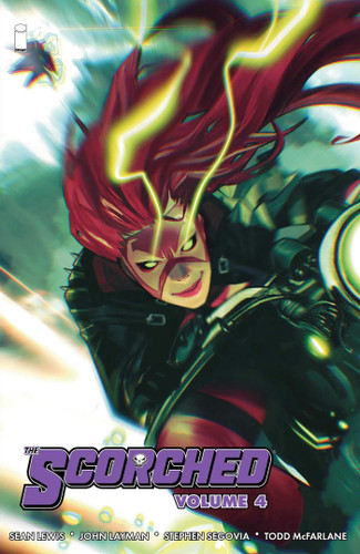 The Scorched Volume 4 (Scorched) book cover by Sean Lewis, John Layman, Todd McFarlane