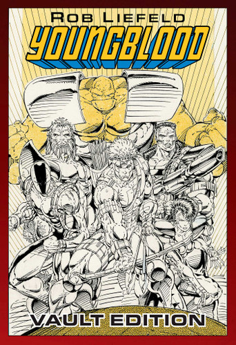 Youngblood Vault Edition book cover by Rob Liefeld