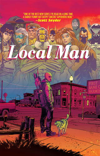 Local Man Deluxe Hardcover (Local Man) book cover by Tim Seeley, Tony Fleecs