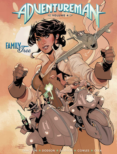 Adventureman Volume 4: Family Tree (Adventureman) book cover by Matt Fraction
