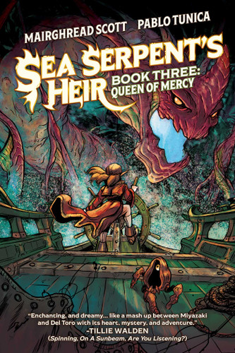 Sea Serpent's Heir Book Three: Queen of Mercy (Sea Serpent's Heir) book cover by Mairghread Scott
