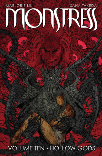 Monstress Volume 10 (Monstress) book cover by Marjorie Liu