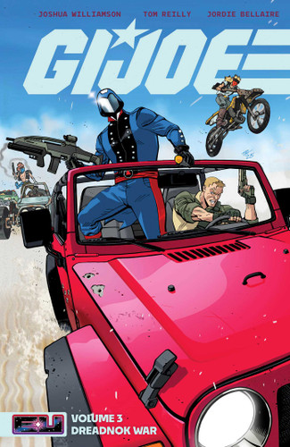 G.I. Joe Vol. 3: Dreadnok War (G.I. Joe) book cover by Joshua Williamson
